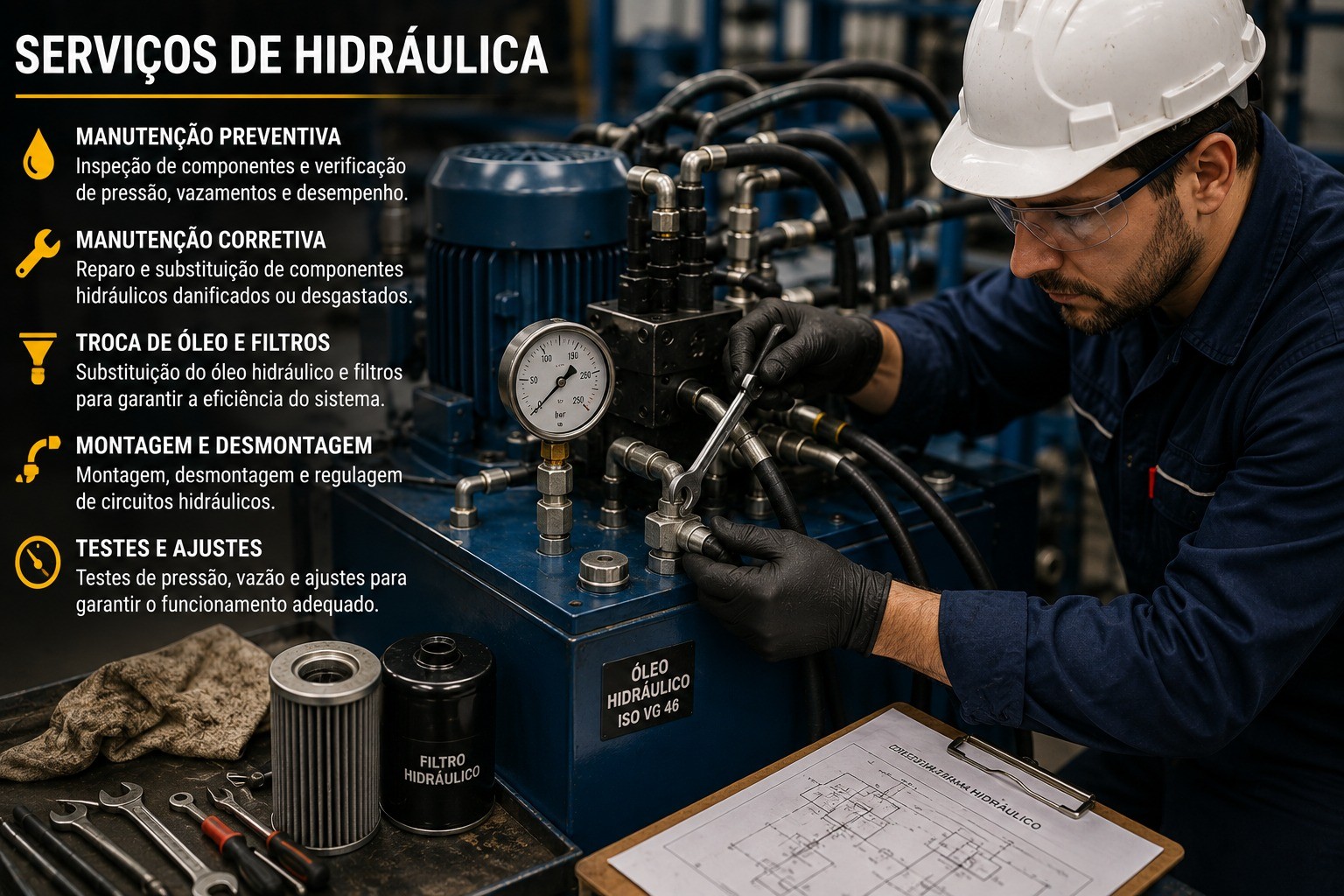 Serviços de Hidráulica